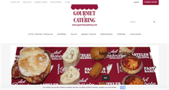 Desktop Screenshot of gourmetycatering.com